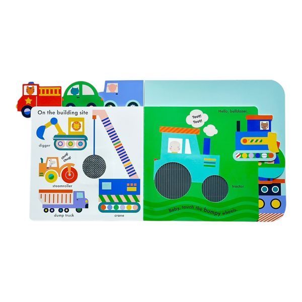 Baby Touch: Vehicles Tab Book (A Touch-and-Feel Playbook) 11055 фото