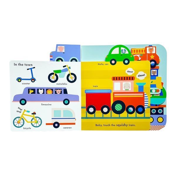 Baby Touch: Vehicles Tab Book (A Touch-and-Feel Playbook) 11055 фото