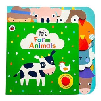 Baby Touch: Farm Animals (A Touch-and-Feel Playbook) 11056 фото