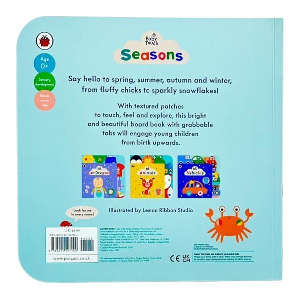 Baby Touch: Seasons Tab Book (A Touch-and-Feel Playbook) 11057 фото