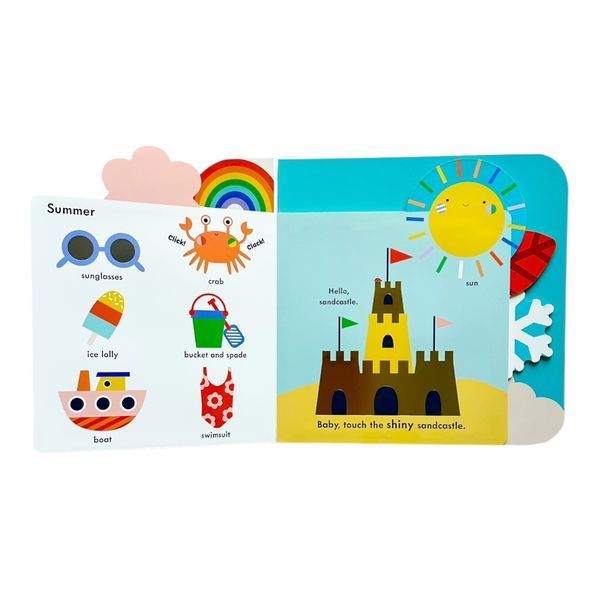 Baby Touch: Seasons Tab Book (A Touch-and-Feel Playbook) 11057 фото