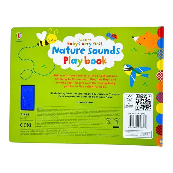 Baby's Very First Nature Sounds Playbook 11129 фото