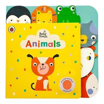 Baby Touch: Animals Tab Book 11132 фото
