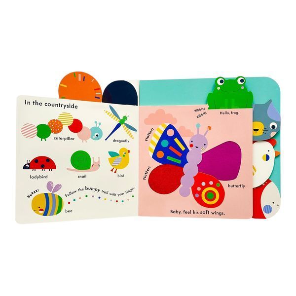 Baby Touch: Animals Tab Book 11132 фото